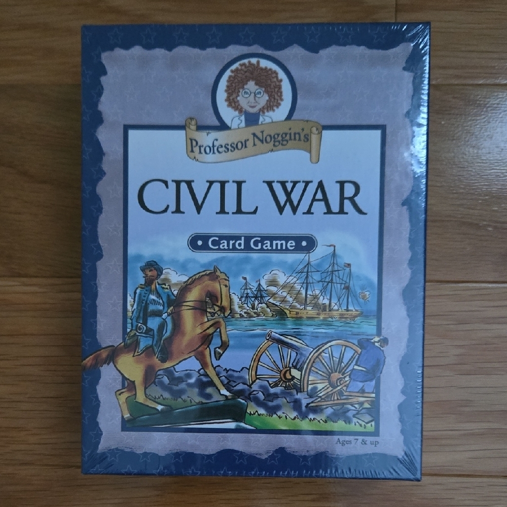 Blue Civil War Card Game